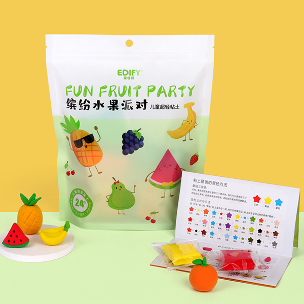 24色超轻粘土水果派对