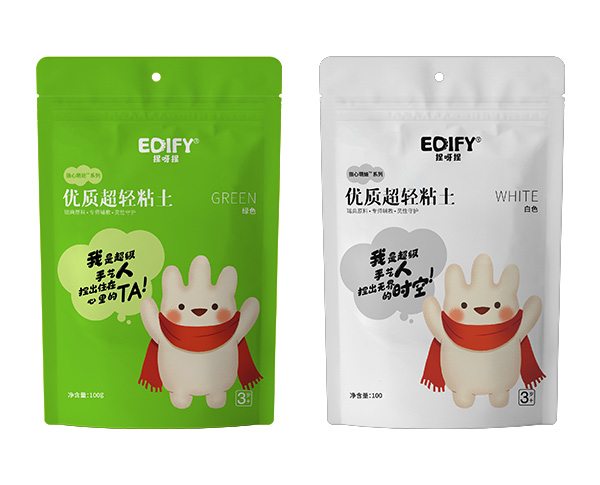 超轻粘土单色100g精包装展示